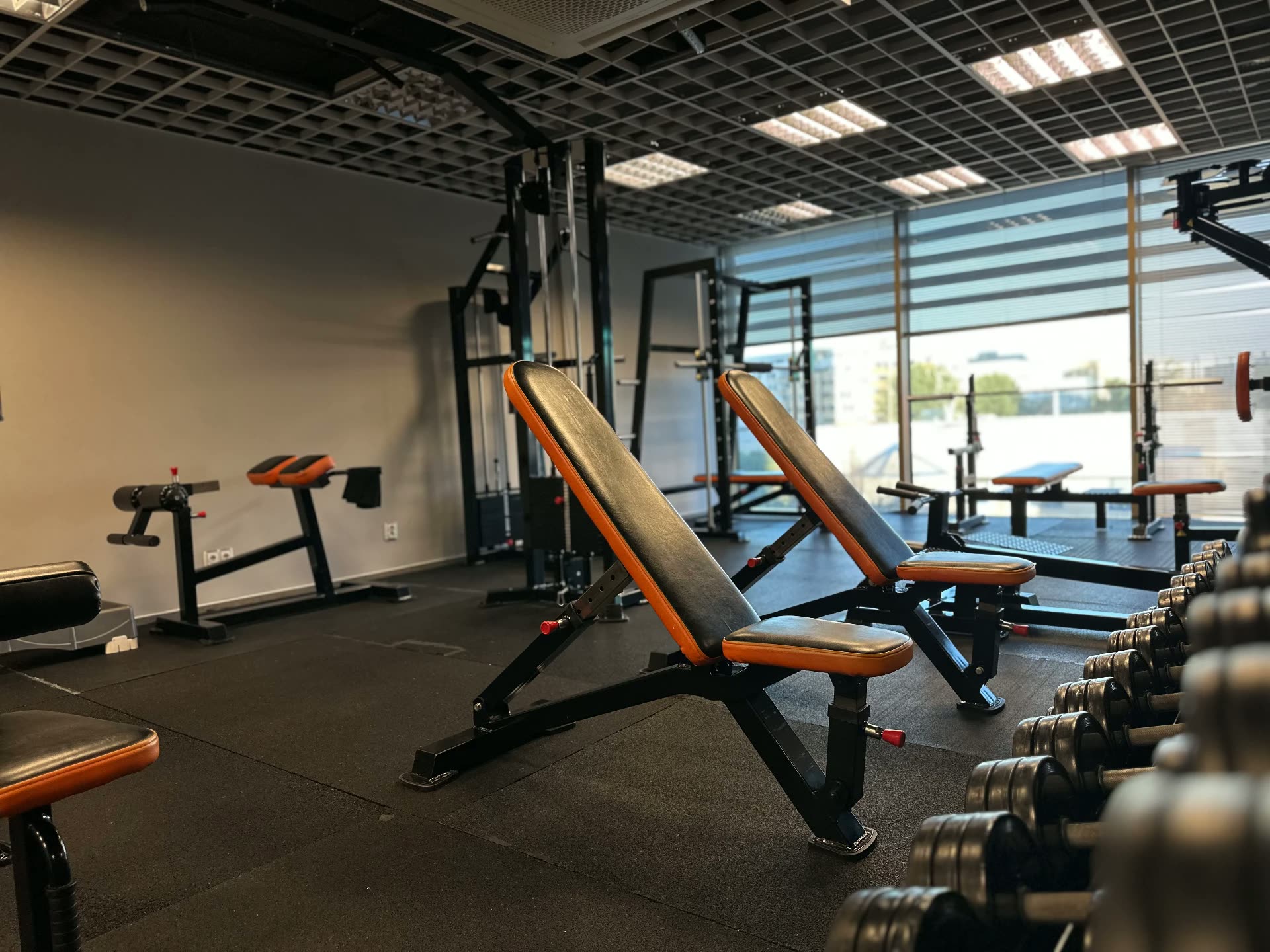 Interiér fitness centra Bellator Fit v Bratislave – Petržalke